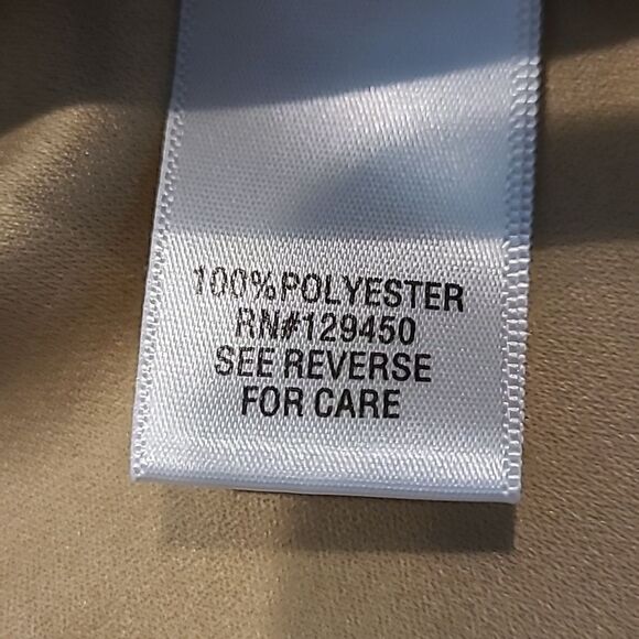 Croft&Barrow sz S button front shirt 100% poly feels like suade - Picture 8 of 9